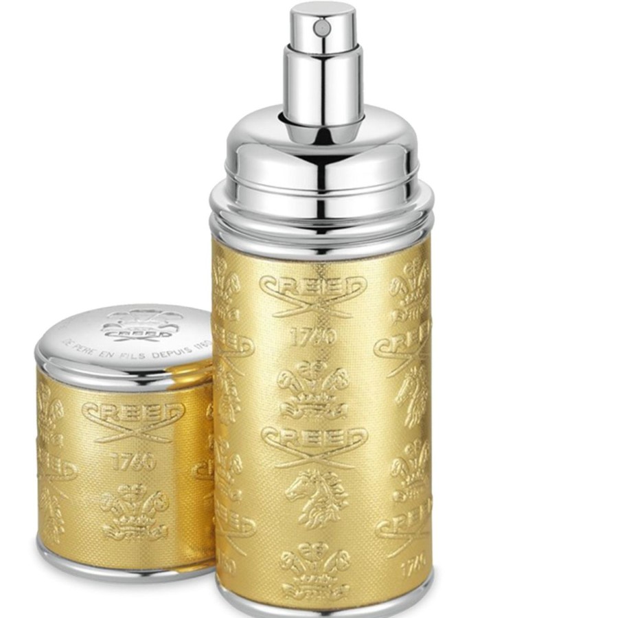 Creed Gold With Silver Trim Pocket Atomizer Hot