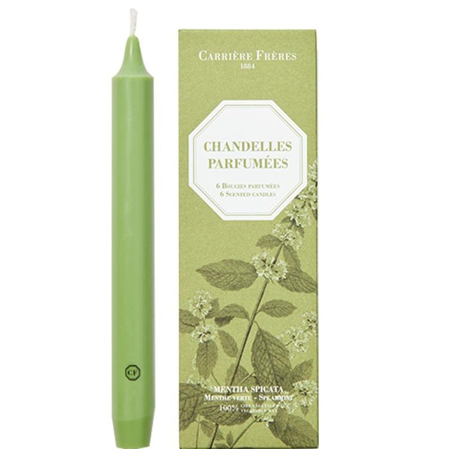 Carrière Frères Chandelles Parfumees Menthe Verte New