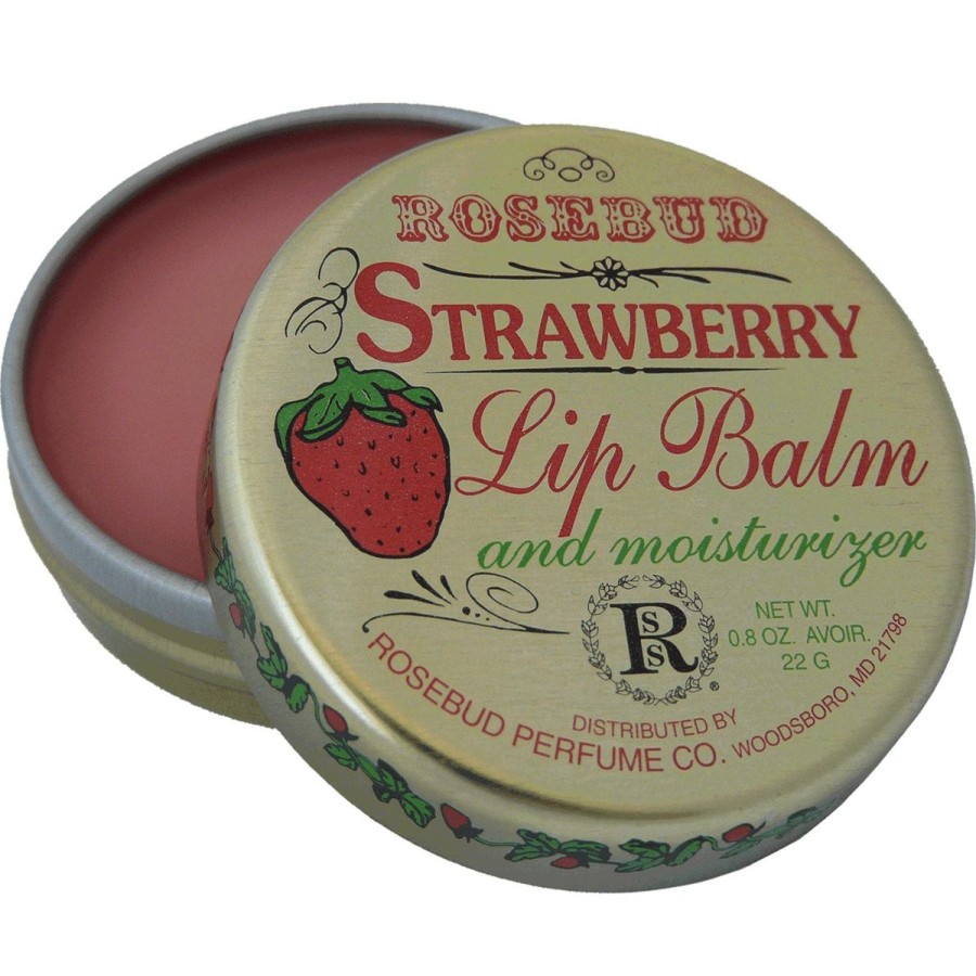 Rosebud perfume co Strawberry Lip Balm Wholesale