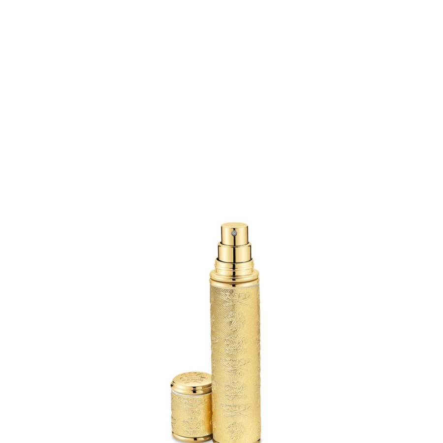 Creed Gold With Gold Trim Pocket Atomizer Hot