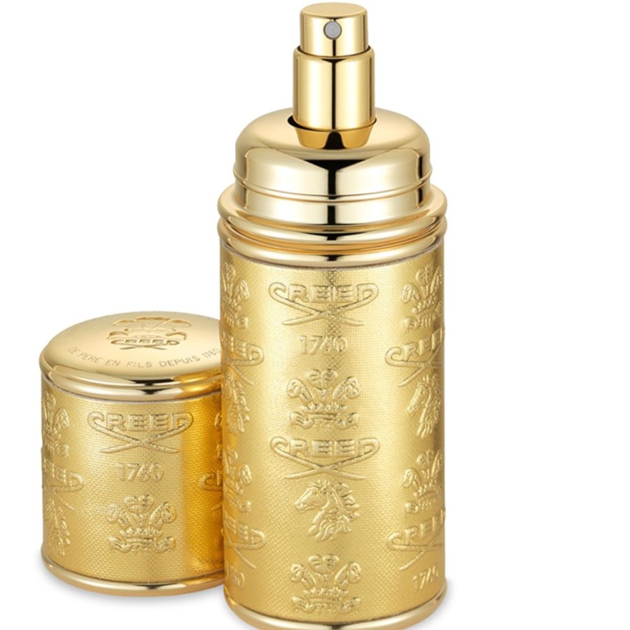 Creed Gold With Gold Trim Pocket Atomizer Hot