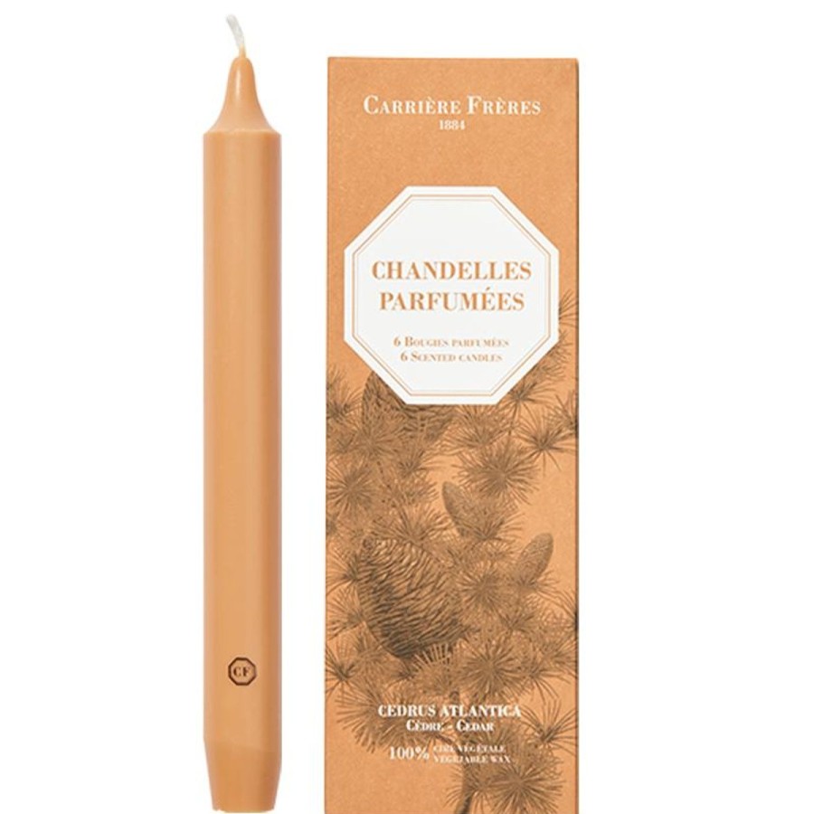 Carrière Frères Chandelles Parfumees Cedre New